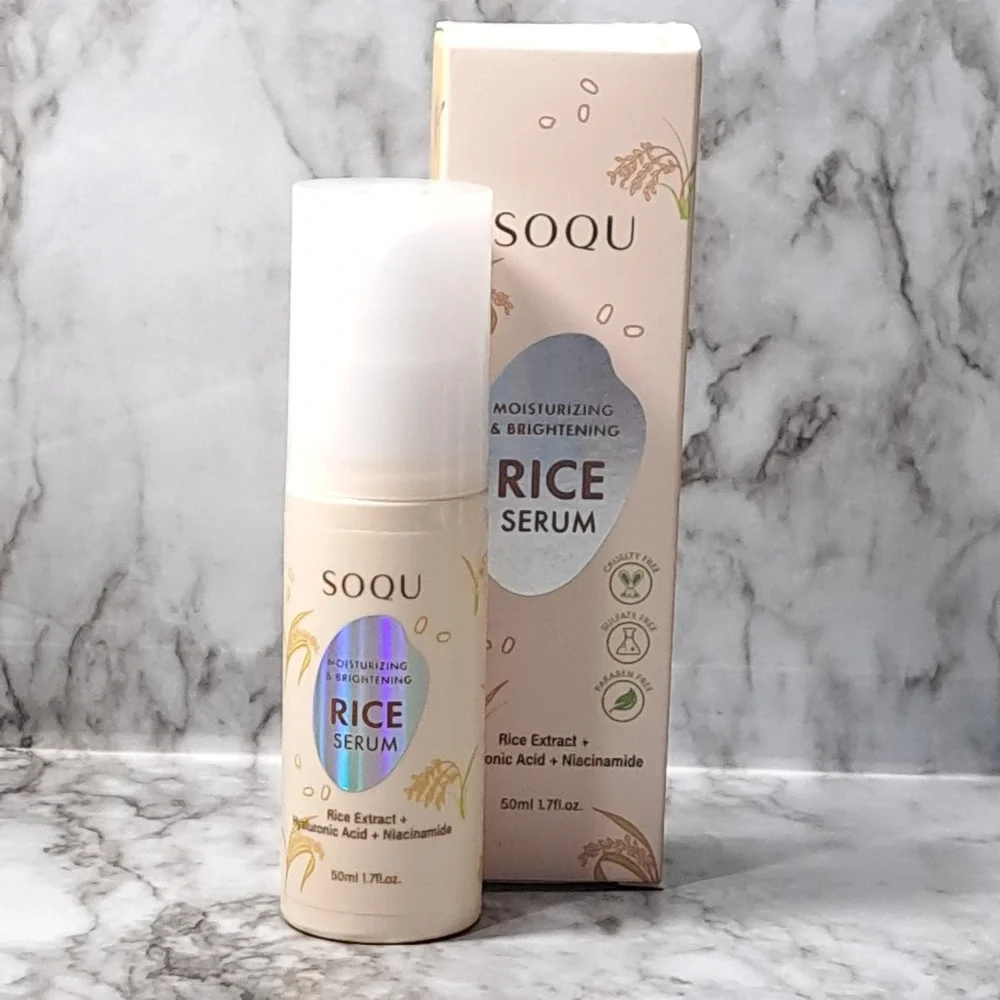 Korean SOQU‎ Rice Serum Moisturizing & Brightening 1.7fl.oz